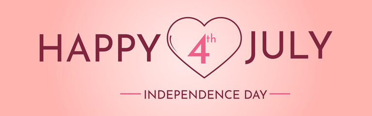 Happy 4th of July USA Independence Day.