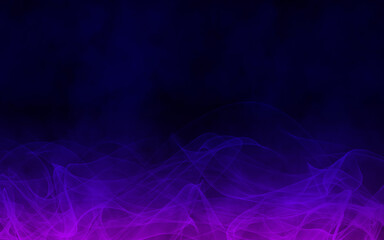 Purple smoke on a dark background