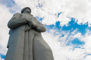 Alyosha statue is a statue dedicated to the defenders of the Soviet Arctic