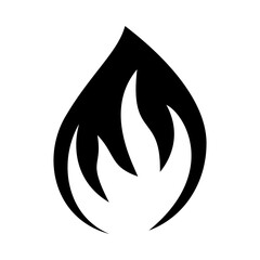Black solid icon for Fireball