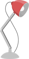 Table lamp clipart design illustration