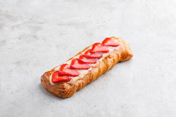 Project with sandwiches and bread on a beautiful background