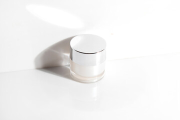 mockup tube bottle for skin care cosmetic summer sunscreen, product branding, cream lotion treatment