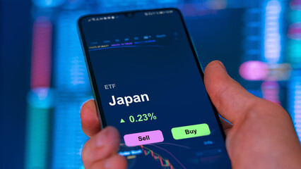 Invest in ETF Japan, an investor buy or sold an etf fund japan.