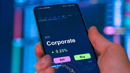 Invest in ETF corporate bonds, an investor buy or sold an etf fund.