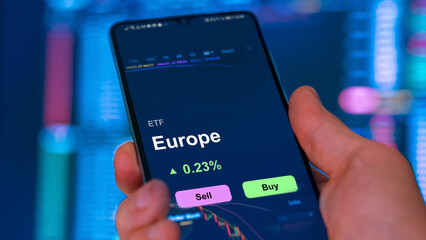 Invest in ETF Europe, an investor buy or sold an etf fund europe.