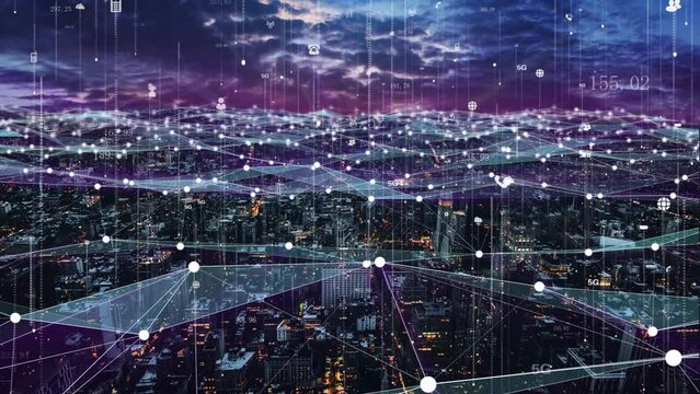 5g Internet smart city information transmission