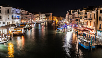 Canal Grande by Night, Venice, Italy