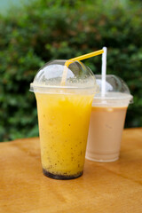 glass of orange juice