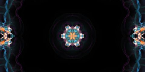 Fraktal Hintergrund Design Vorlage