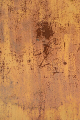 Old rusty and battered metal background