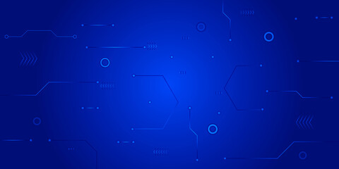 Abstract technology big data background concept. Modern  futuristic technology background, Hi tech digital connect, communication, high technology concept background.