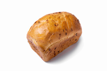 Bread brick with flax