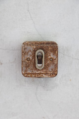 old wall switch