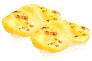 炙りホタテ寿司