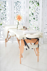 Nice place for relaxation in wellness center at home