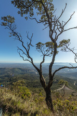 natural landscape of Serra da Piedade, in the city of Caeté, State of Minas Gerais, Brazil