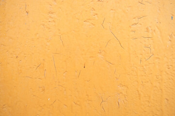 Obraz premium Texture of an metal surface with cracked paint.