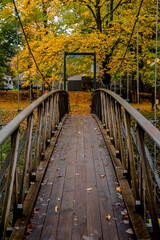 Fototapeta premium bridge in autumn