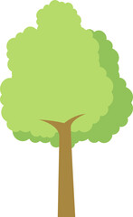 Tree clipart design illustration