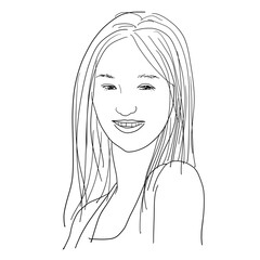 Fototapeta premium portrait of a girl