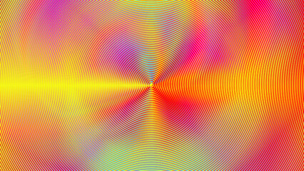 Glitch distorted geometric background . Modern art design . Noise destroyed glitched poster . Trendy defect error background with speed lines . Glitched artwork  .Hologram effect .vector 