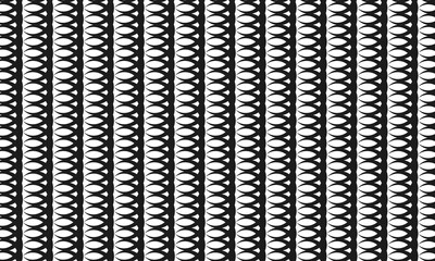 black abstract pattern with unique symbol