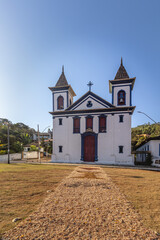 Fototapeta na wymiar church in the city of Caeté, State of Minas Gerais, Brazil