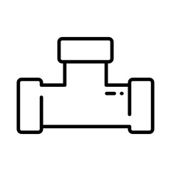 Illustration of Industrial Pipe Icon
