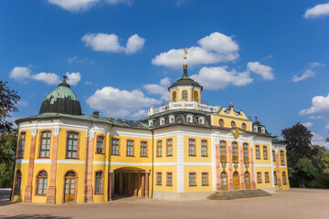Main building of the castle Belvedere in Weimar, Germany