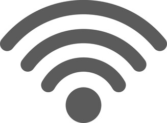 Internet wifi icon clipart design illustration