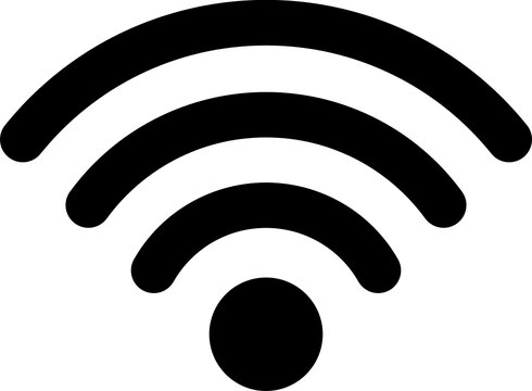 Internet wifi icon clipart design illustration