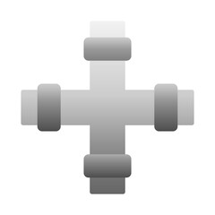 Obraz premium Illustration of Industrial Pipe Icon