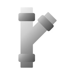 Illustration of Industrial Pipe Icon