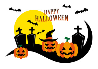 ハロウィンのイラスト素材