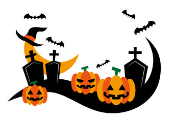 ハロウィンのイラスト素材