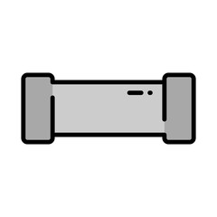 Illustration of Industrial Pipe Icon