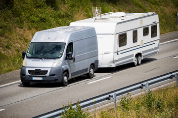 Caravane tractée