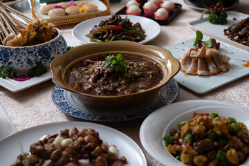 food, meat, meal, plate, dinner, dish, chicken, cuisine, grilled, fish, pork, restaurant, delicious, lunch, sauce, 