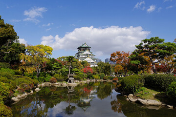 大阪城秋風景