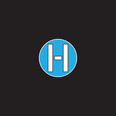 Letter h logo Free Vector