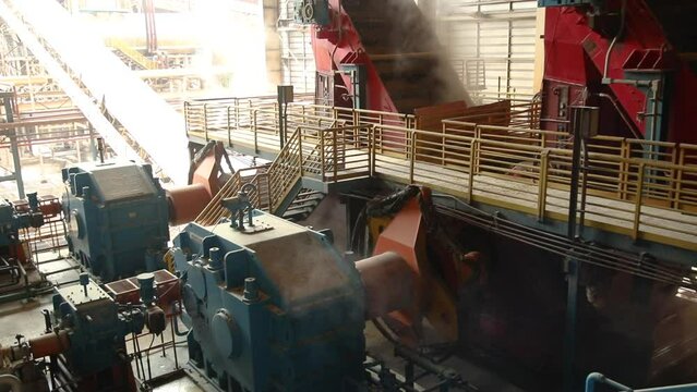 mill processing sugar cane industry