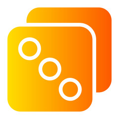 dice gradient icon