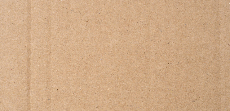 brown paper box texture and background with copy space