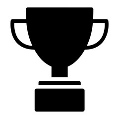 trophy glyph icon