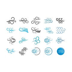 Wind icon vector illustration design