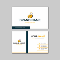 Fototapeta premium elegant modern business card design template