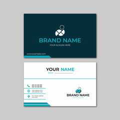elegant modern business card design template