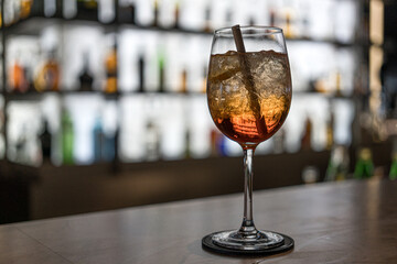 Cocktail en barra