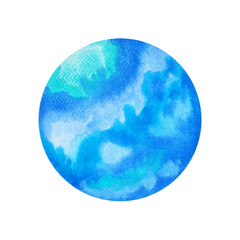 Vishuddha Throat Chakra sky blue color logo symbol icon reiki mind spiritual health healing holistic energy lotus mandala watercolor painting art illustration design universe background